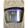 Image 2 : Compliments Large Round Food Storage Containers 2X48oz