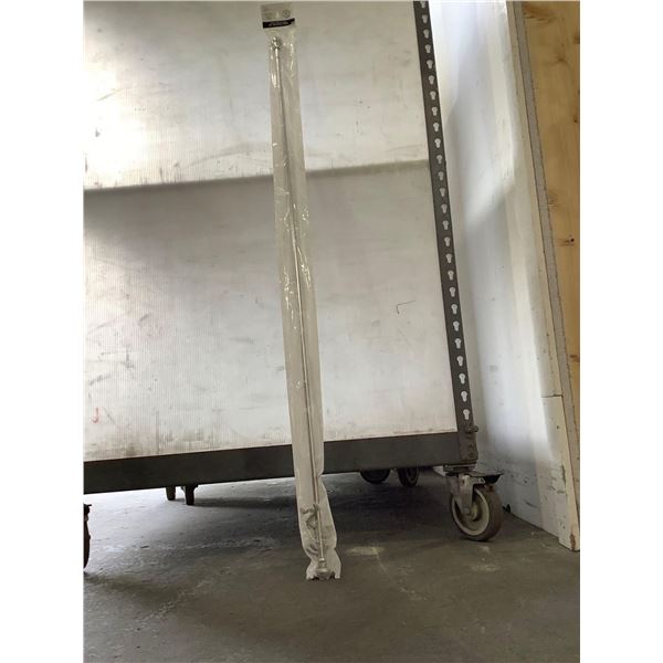 Mainstays Curtain Rod - Silver - 48"-84"