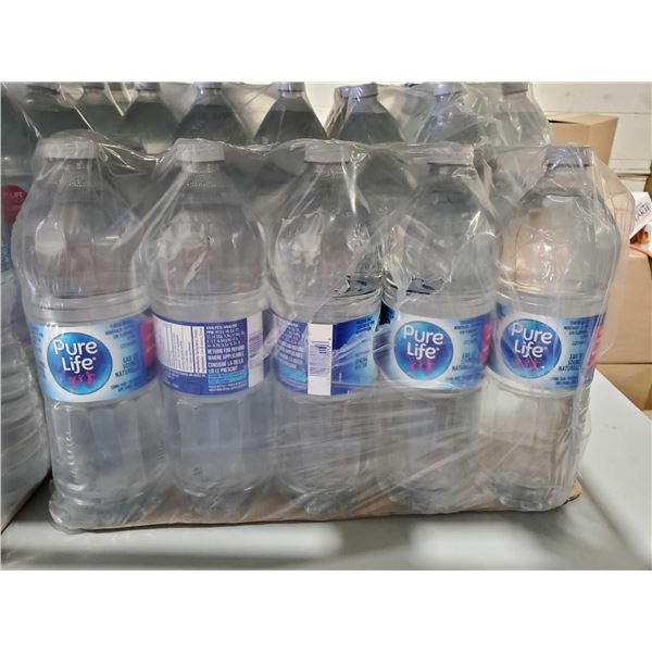 Pur Life Bottled Water 12x1 L - Case Lot