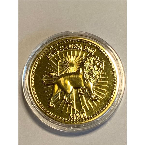 John Wick Golden Continental New Cased Medallion