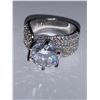 Image 3 : Vera Wang styled Ladies 1.4 Carat Solitaire encrusted Shank Style Engagement ring size 7