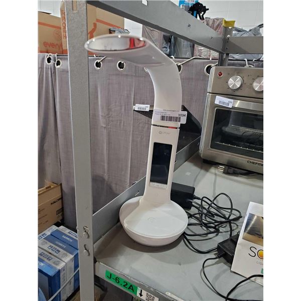 Ottlite Desk Lamp with Wireless Charging pad and Color Changing Base -OUT OF BOX - SOLD AS IS