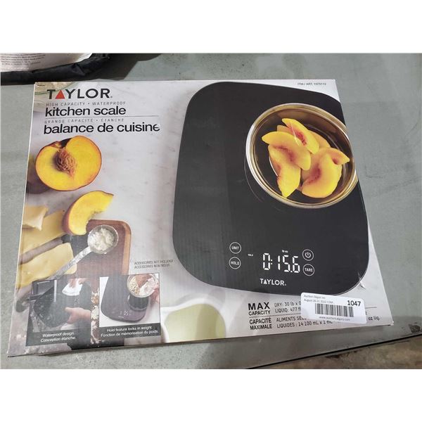 Taylor Digital Kitchen Scale - OPEN BOX - SOLD AS IS