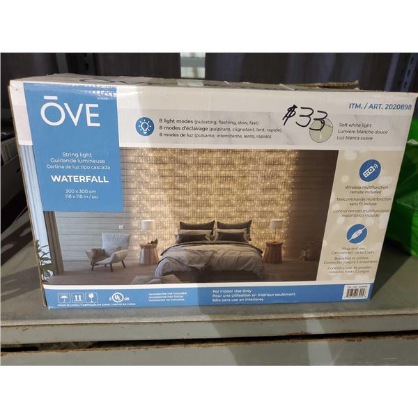 Ove Waterfall Lights 118"x118" - OPEN BOX - SOLD AS IS