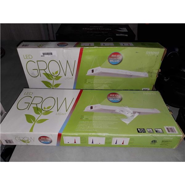 Lot of 2 LED Grow Lights -  OPEN BOX - SOLD AS IS