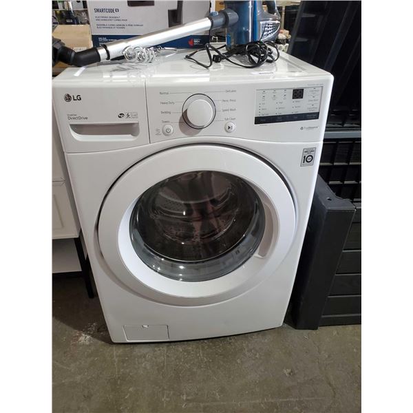 LG Inverter Direct Drive Front Load Washing Machine - UNTESTED, OUT OF BOX, SOLD AS IS