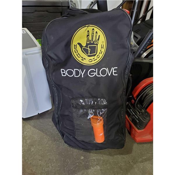 Body Glove inflatable Paddle Board  with Paddles & Large Backpack Storage Bag - OUT OF BOX - SOLD AS