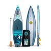 Image 2 : Body Glove inflatable Paddle Board  with Paddles & Large Backpack Storage Bag - OUT OF BOX - SOLD AS