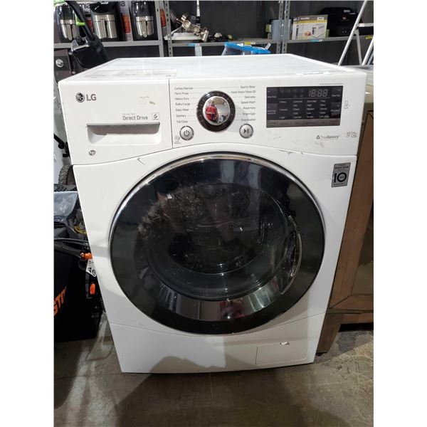 LG Inverter Direct Drive Front Load Washing Machine - UNTESTED, OUT OF BOX, SOLD AS IS