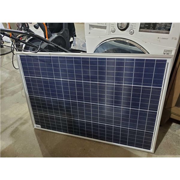 Coleman HASTA 120W Solar Panel 40x26.5" - UNTESTED - OUT OF BOX - SOLD AS IS