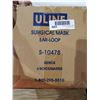 Image 2 : Uline S-10478 Surgical Face Masks 6 boxes - 50 per box