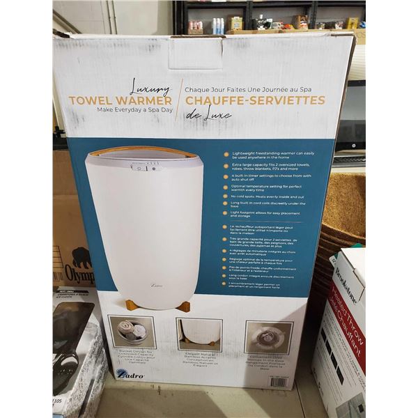 Luxury Towel Warmer - OPEN BOX - SOLD AS IS