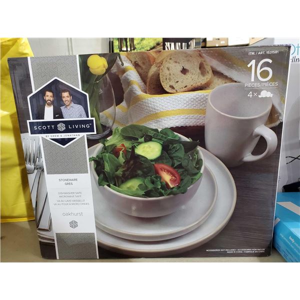 Scott Living Stoneware Dishes - OPEN BOX - SOLD AS IS
