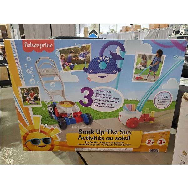 Fisher Price Soak Up The Sun Activity Set OPEN BOX - SOLD AS IS