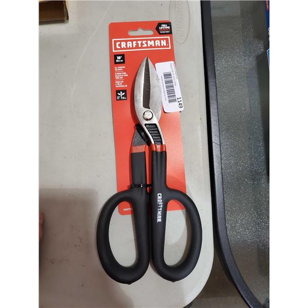 NEW Craftsman 10" All Purpose Snips