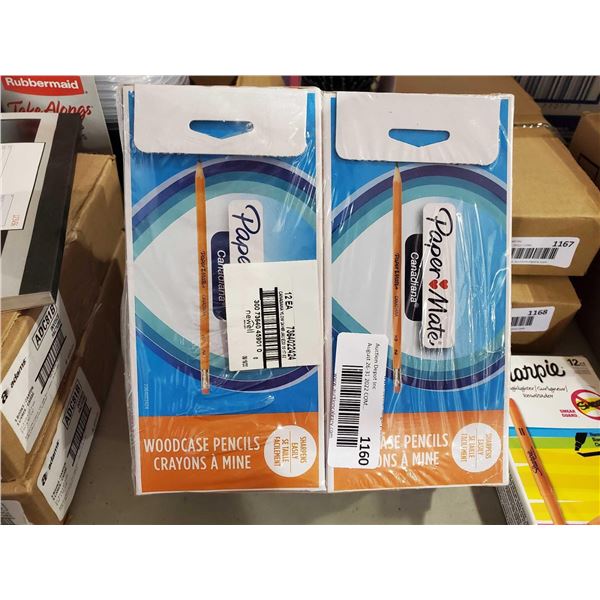 Papermate Canadiana Pencils - 12 boxes of 24