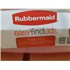 Image 2 : NEW Rubbermaid Easy Find Food Storage Containers - Lot of 2 - 1.5 Gal Containers wth lids