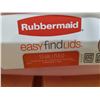 Image 2 : NEW Rubbermaid Easy Find Food Storage Containers - Lot of 2 - 1.5 Gal Containers wth lids