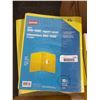 Image 1 : New Staples Duo-Tang Report Covers - Yellow - 6 x 10 count