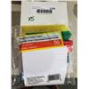 Image 1 : Staples Hanging File Tabs 5 Packs of 50 Tabs