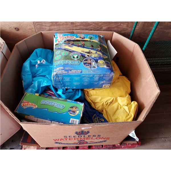 WHOLESALER PALLET LOT of Assorted Inflatable Summer Toys - SOLD AS IS