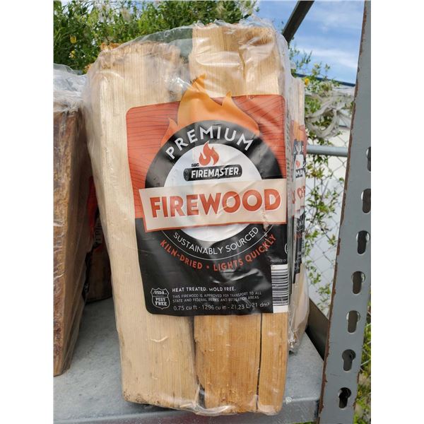 Lot of 18 Bags Firemaster Firewood - 0.75cu ft perbag