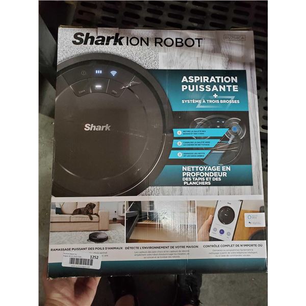 Shark Ion Robot Vaccum - OPEN BOX - SOLD AS IS