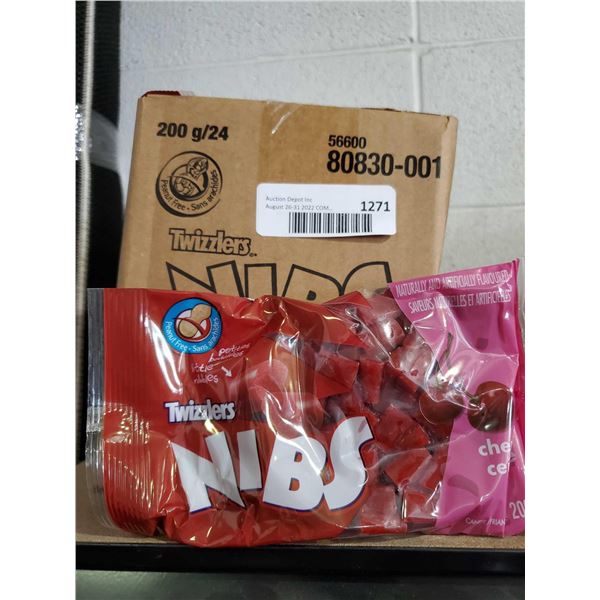 Twizzlers Cherry Nibs 24x200g