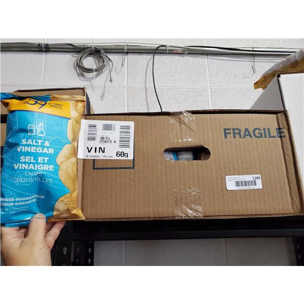 59th Street Salt & Vinegar Potato Chips 30x60g