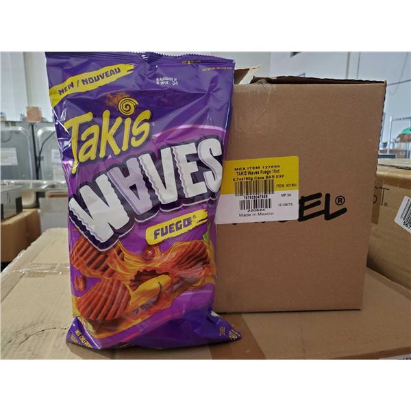 Takis Waves Fuego 10x190g