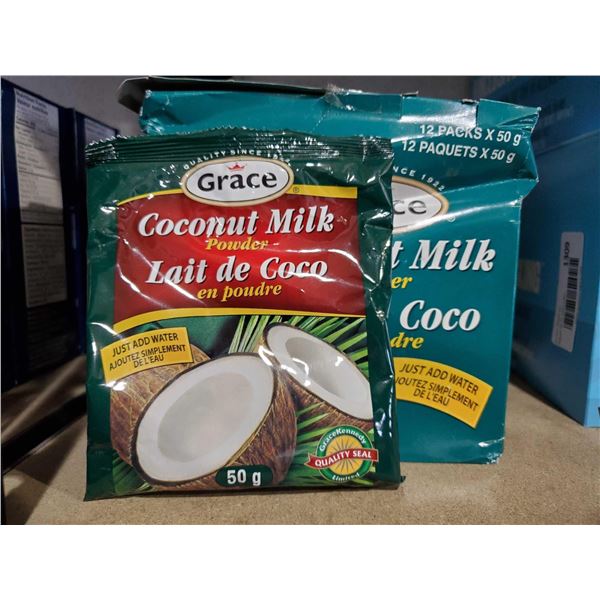 Grace Instant Coconut Milk Powder 12x50g