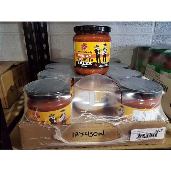 Western Family Mediun Salsa 12x430ml