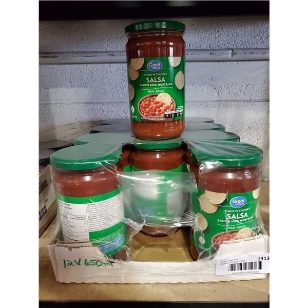 Great Value Thick n Chunky Mild Salsa 12x650g