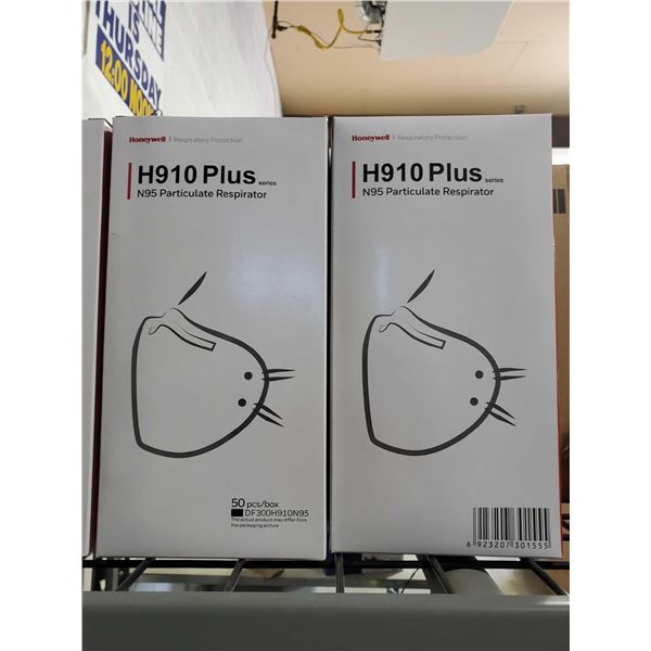 Honeywell H910 Plus N95 Particulate Respirator 2X 50