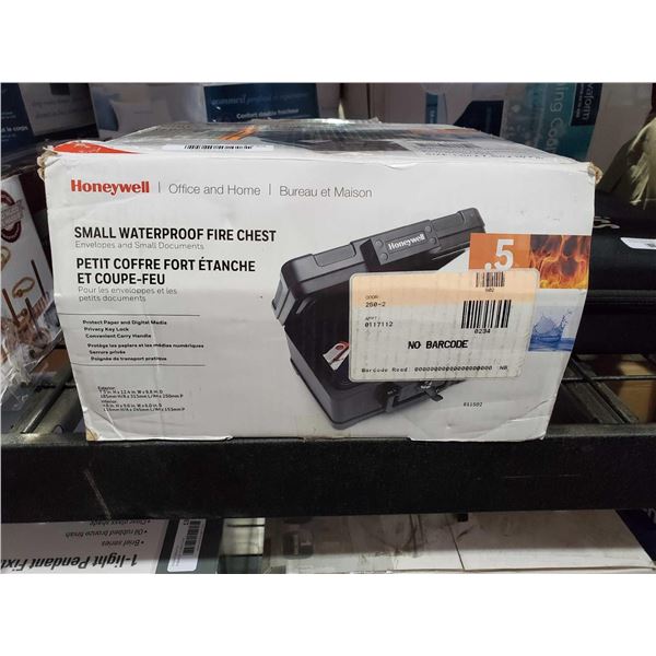 Honeywell waterproof fire chest OPEN/OUT OF BOX - SOLD AS IS