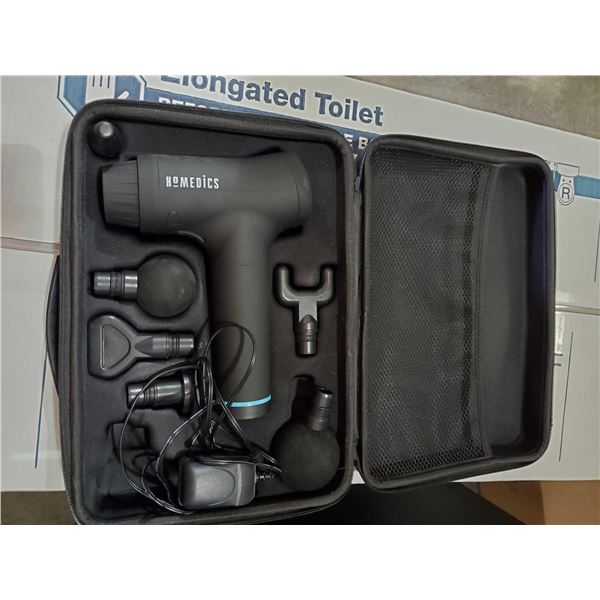 Homedics percussion massager OPEN/OUT OF BOX - SOLD AS IS