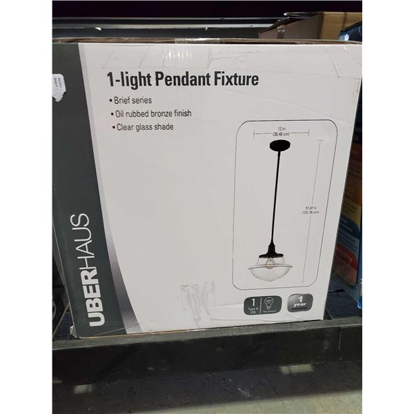 Uberhaus pendant fixture light new