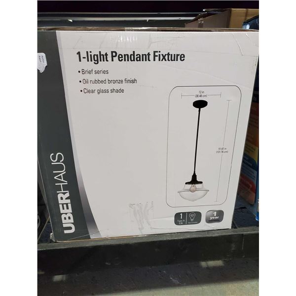 Uberhaus pendant fixture light new