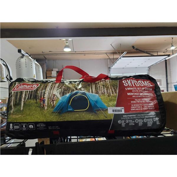 Coleman Sky Dome camping tent - OPEN/OUT OF BOX - SOLD AS IS