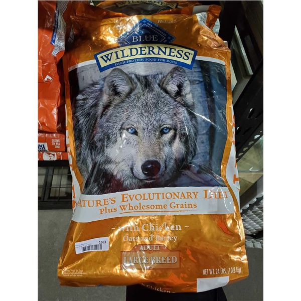 Blue Wilderness Adult Chicken oats barley 24lbs