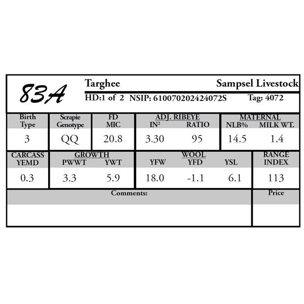 Sampsel Livestock