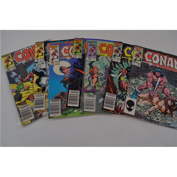 Conan 180 181 193-187 7 Books Mostly CPV