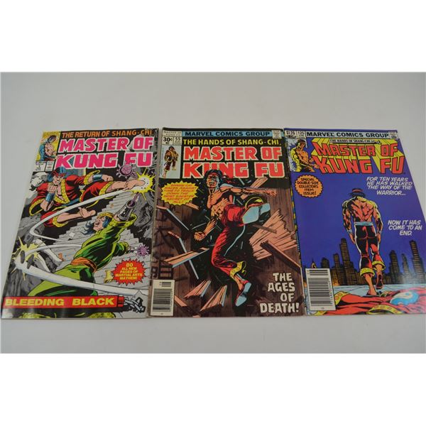 Master of Kung Fu 55 125 and Oneshot