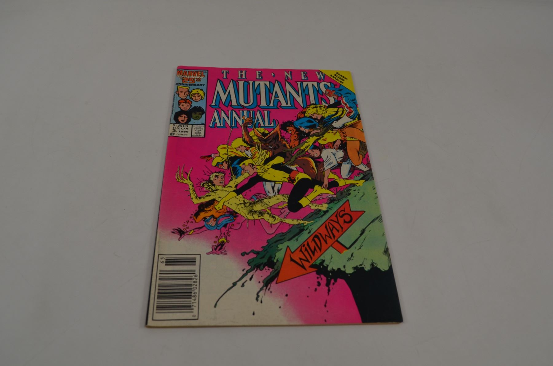 New Mutants Annual 2 Newsstand