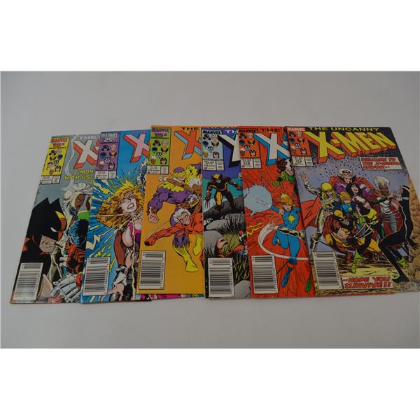 Uncanny X-Men 210 214-216 218 219 Newsstand