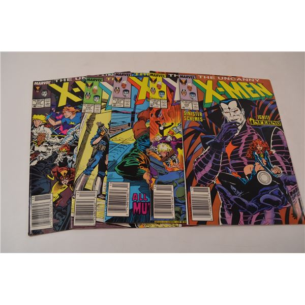 Uncanny X-Men 235-239 Newsstand