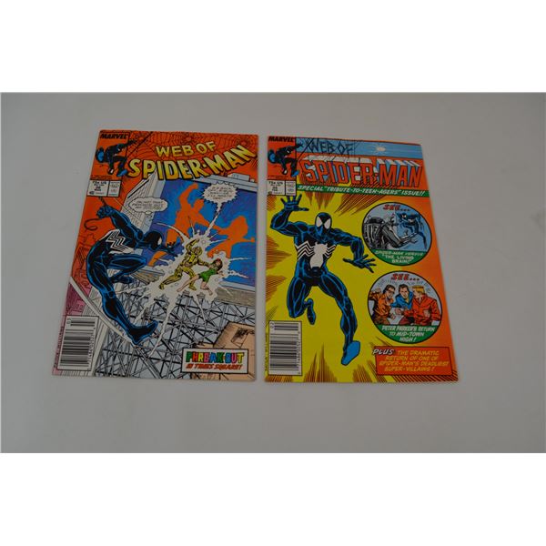 Web of Spider Man 35 36 Newsstand