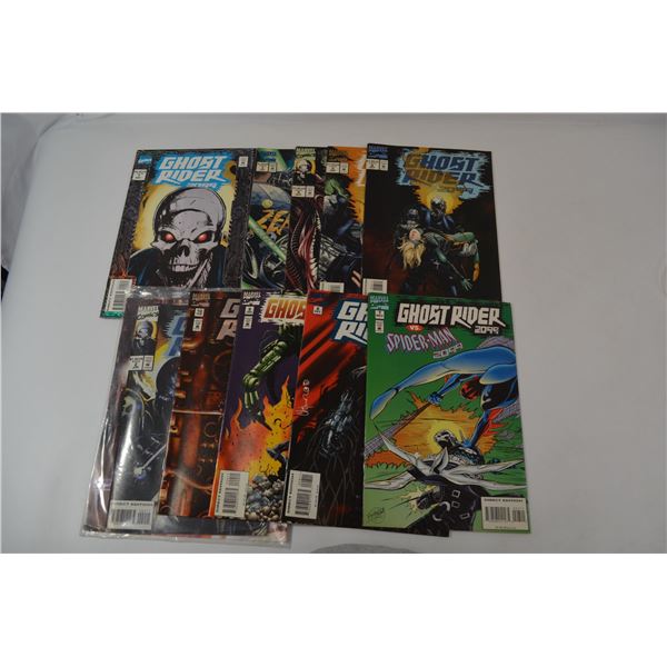 Ghost Rider 2099 1-10 2 Comes W/ Poster