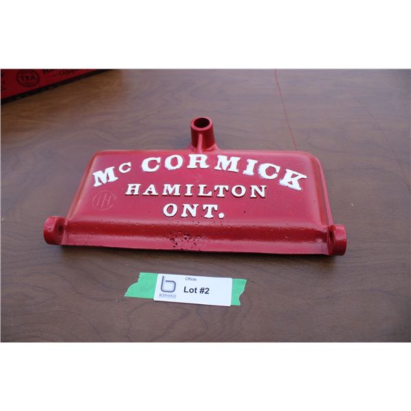McCormick Tool Box Lid