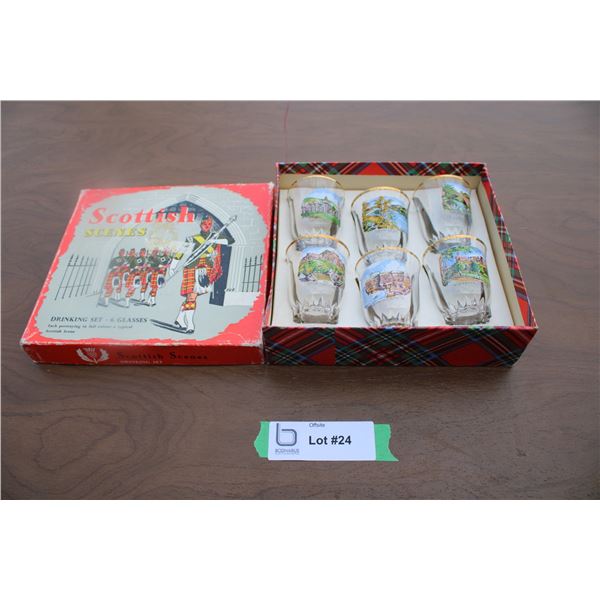 Scotting Scenes drinking set